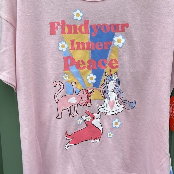 Girls Pajama Lounge Sleep Set Nightgown 2-Pack Size XXL - Picture 6 of 7